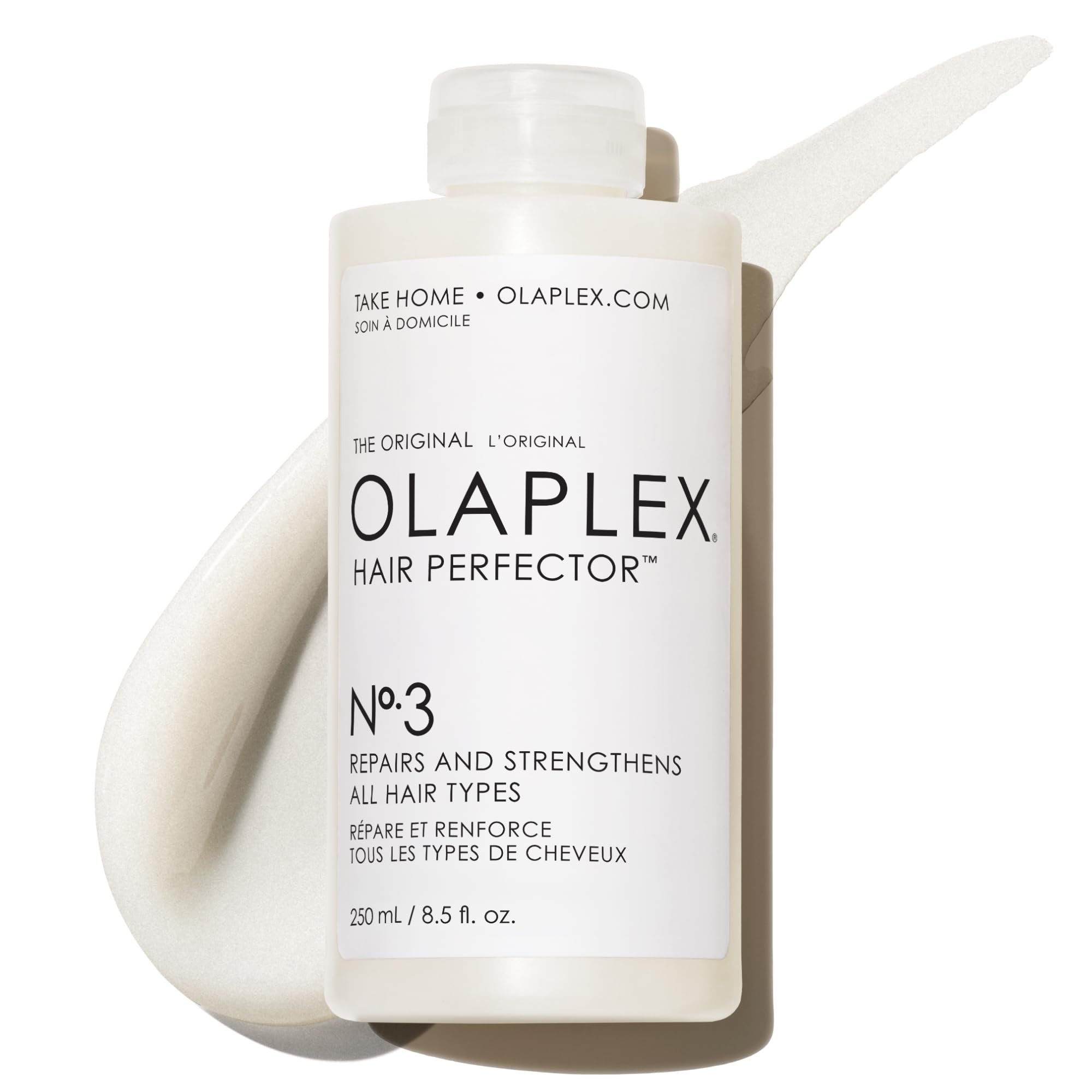 Olaplex N°.3PLUS Complete Repair Treatment: 3-minute Pre-shampoo Treatment to Immediately Repair Hair Damage for Softer, Stronger Hair | For Coily, Curly, Straight, and Wavy