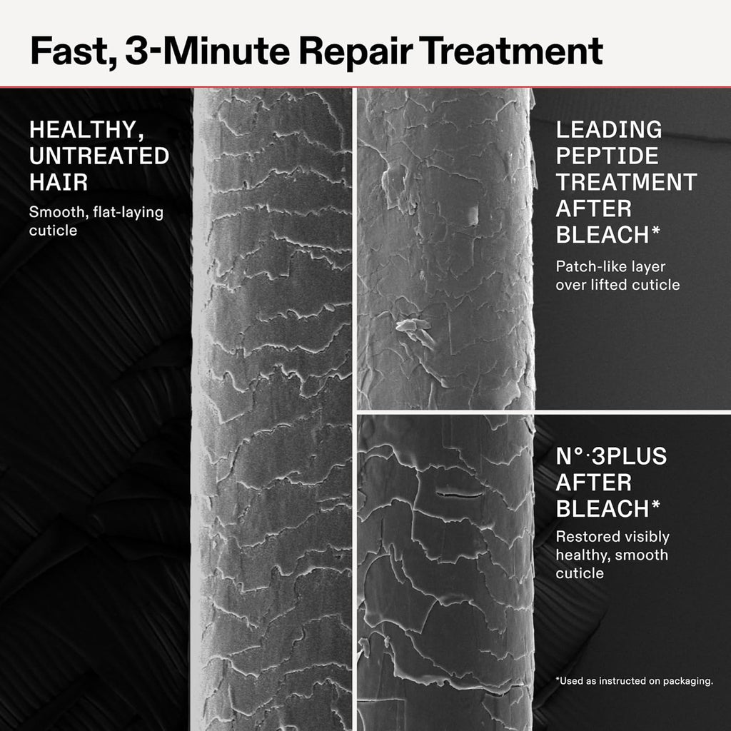 Olaplex N°.3PLUS Complete Repair Treatment: 3-minute Pre-shampoo Treatment to Immediately Repair Hair Damage for Softer, Stronger Hair | For Coily, Curly, Straight, and Wavy